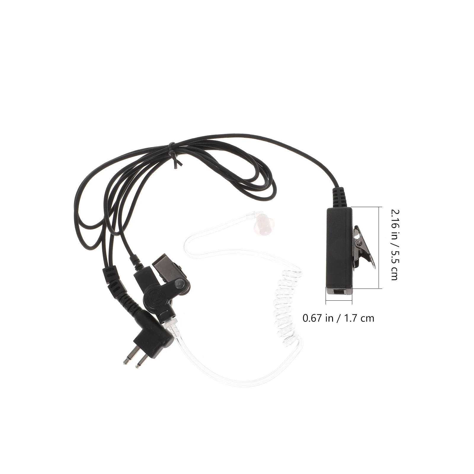 Walkie Headset Sturdy Earpiece Acoustic Tube Nightclub Radio Silica Gel Clip Soft Silicone TPE Long Wear PTT Mic Fixed
Walkie Headset Sturdy Earpiece Acoustic Tube Nightclub Radio Silica Gel Clip Soft Silicone TPE Long Wear PTT Mic Fixed