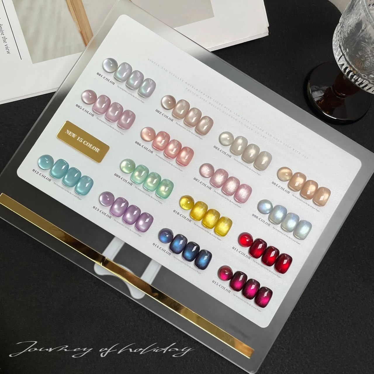 15Colors 15ml Water Light Cat Magnetic Nail Gel Polish Semi Permanent Soak Off Crystal Glass Beads Gel Polish For Nails Manicure
15Colors 15ml Water Light Cat Magnetic Nail Gel Polish Semi Permanent Soak Off Crystal Glass Beads Gel Polish For Nails Manicure