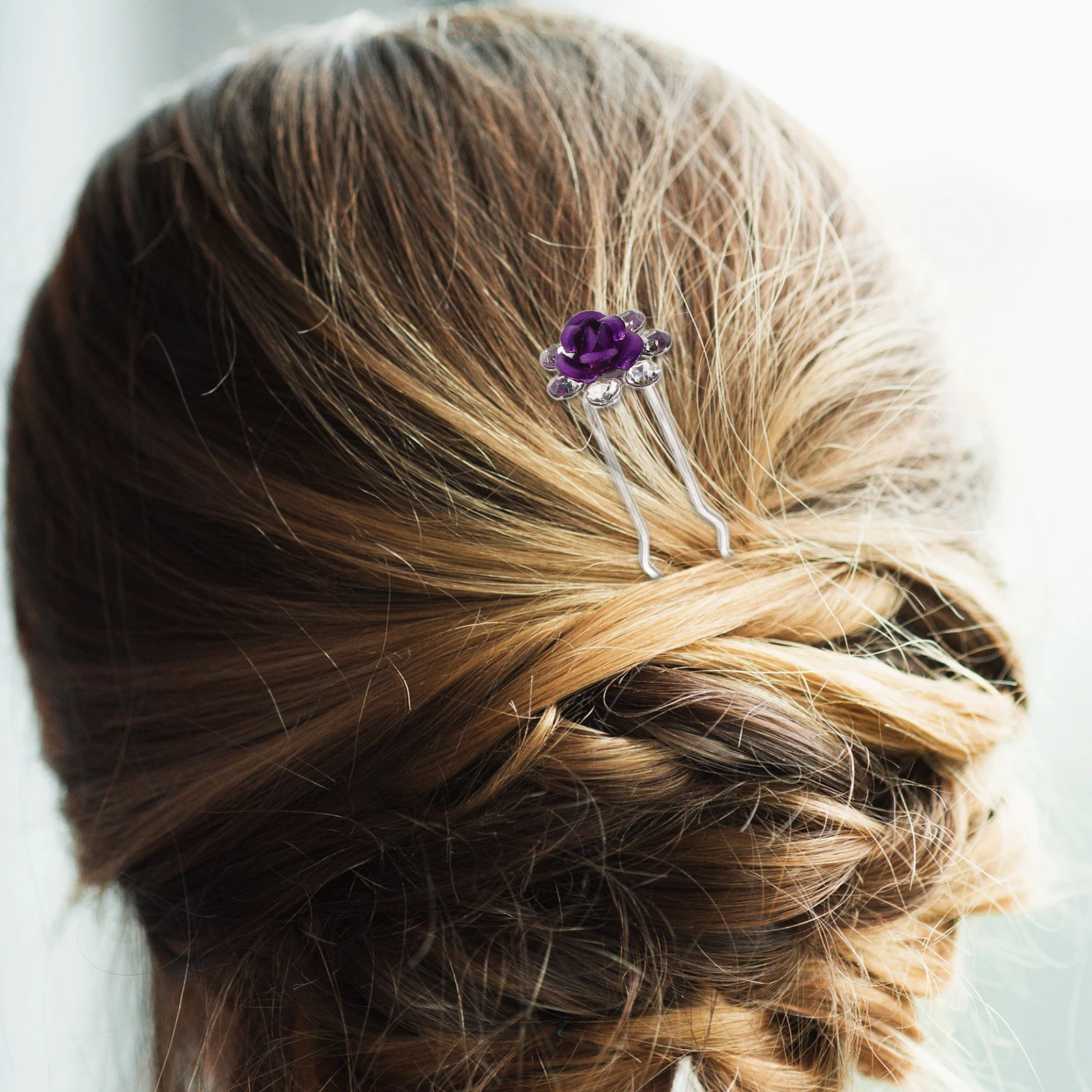 20 Pcs Hairpin Rhinestone Rose Clip Hairpins Headgear Bridal Purple Haarnadeln Pink Miss
20 Pcs Hairpin Rhinestone Rose Clip Hairpins Headgear Bridal Purple Haarnadeln Pink Miss