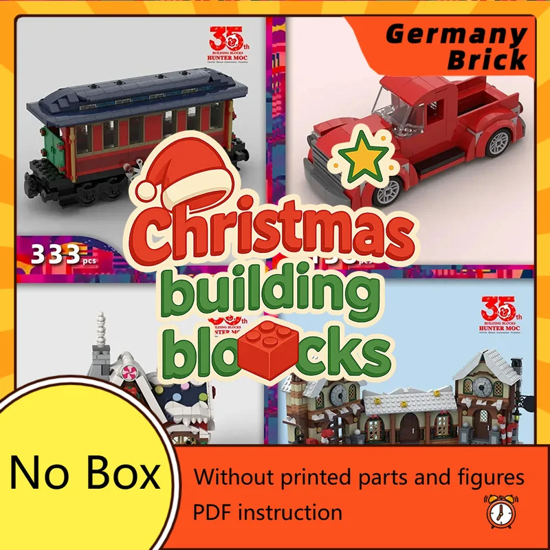 2025 Christmas Building Blocks Galore – Santa's Stockings, Gingerbread, Sleigh, Reindeer & Motor Train in Village
2025 Christmas Building Blocks Galore – Santa's Stockings, Gingerbread, Sleigh, Reindeer & Motor Train in Village