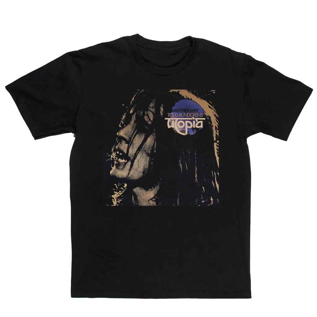 Todd Rundgrens Utopia Another Live Graphic Print Summer Luxury Brand Cotton Men's and Women's T-Shirts Short Sleeves Street
Todd Rundgrens Utopia Another Live Graphic Print Summer Luxury Brand Cotton Men's and Women's T-Shirts Short Sleeves Street