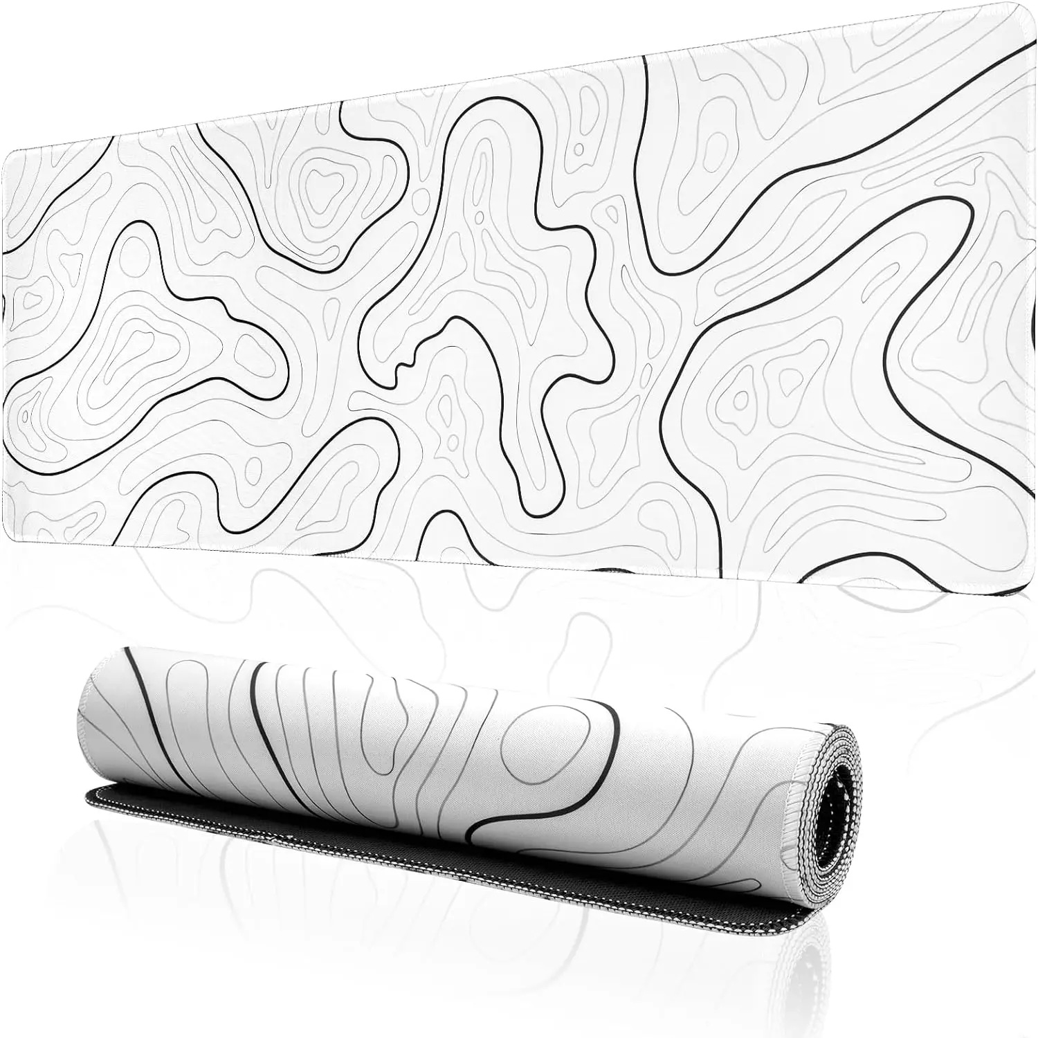 White Terrain Gaming Mausepad for Gamers Home Office Keyboard Pad Computer Mouse Pad with Non-slip Rubber Base Desk Mat
White Terrain Gaming Mausepad for Gamers Home Office Keyboard Pad Computer Mouse Pad with Non-slip Rubber Base Desk Mat