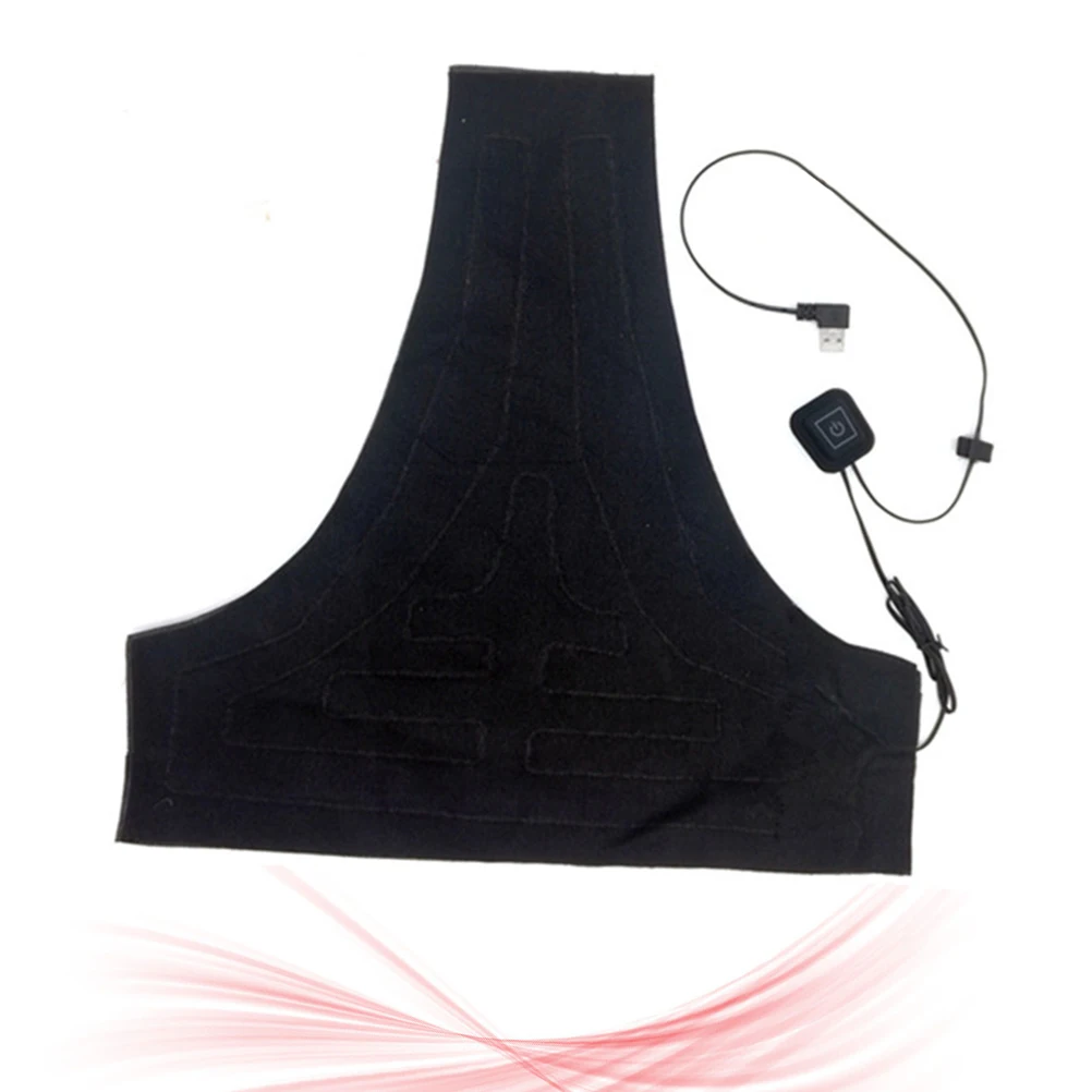 Electric Heated Vest Black Adjustable Washable USB Outdoor 3 Gears Temperature Control Pain Relief Unisex Size Smart Heating
Electric Heated Vest Black Adjustable Washable USB Outdoor 3 Gears Temperature Control Pain Relief Unisex Size Smart Heating