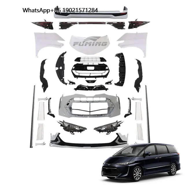Previa Luxury Old Model Bodykit Rear Bumper Headlight Grille Decoration Accessories Exterior Upgrade Kit New Style Design
Previa Luxury Old Model Bodykit Rear Bumper Headlight Grille Decoration Accessories Exterior Upgrade Kit New Style Design