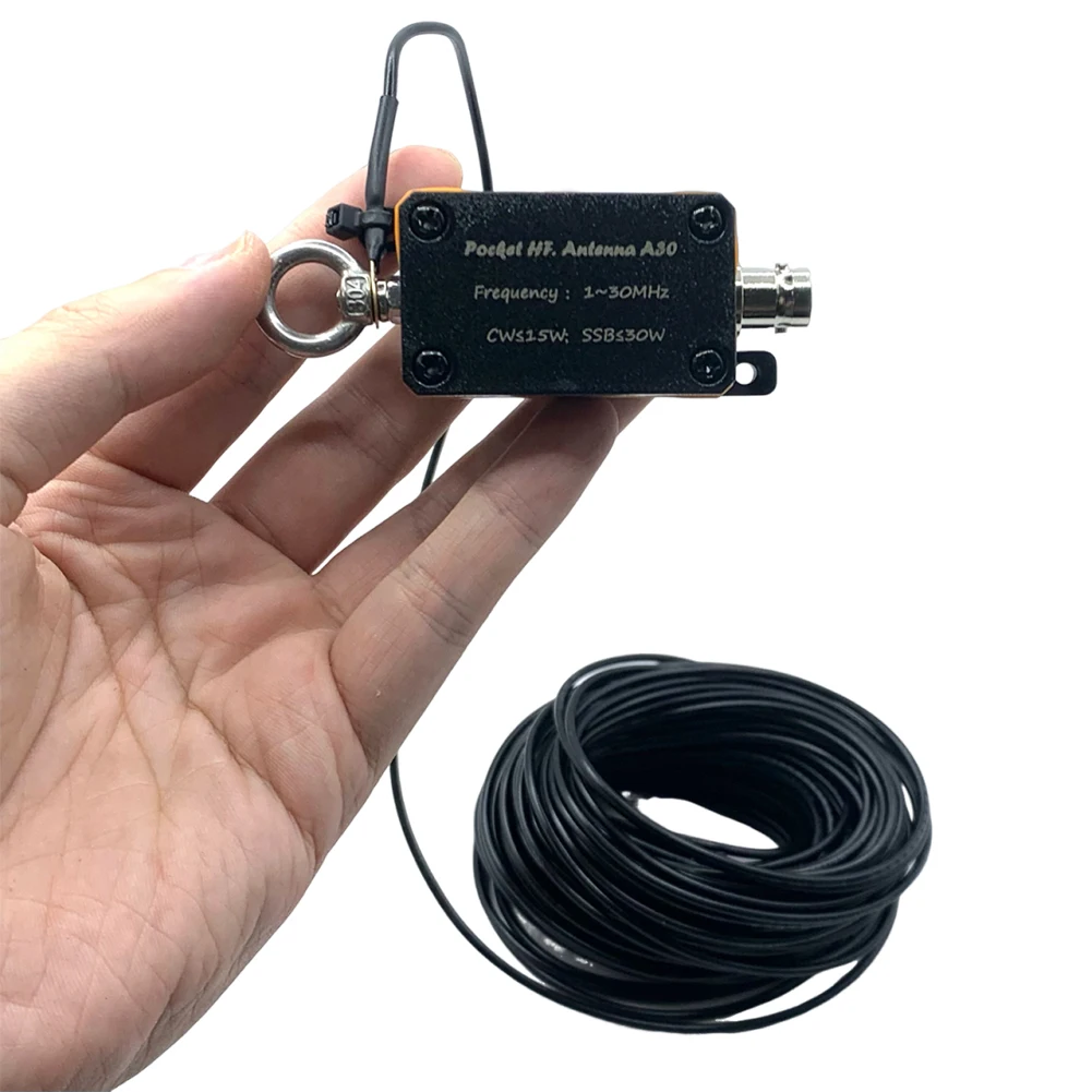 1-30MHz Pocket HF Antenna Shortwave Antenna Wideband End-fed Antenna HF Shortwave Antenna 
1-30MHz Pocket HF Antenna Shortwave Antenna Wideband End-fed Antenna HF Shortwave Antenna