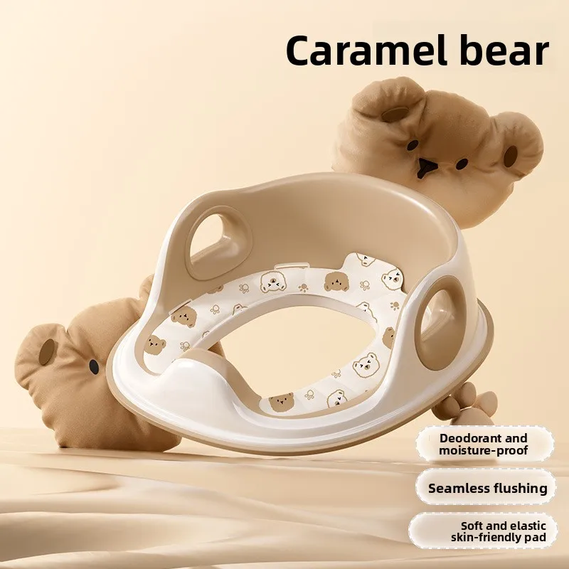 Toddler Toilet Seat with HandlesPotty Training Aid, Toilet Seat Cushion for Squat/Pedestal Toilets, Safe Baby Toilet Helper
Toddler Toilet Seat with HandlesPotty Training Aid, Toilet Seat Cushion for Squat/Pedestal Toilets, Safe Baby Toilet Helper