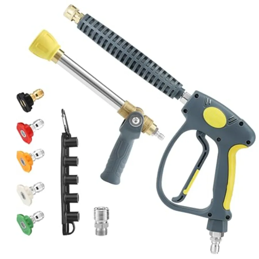Long Pressure Washer Gun with Shooter Tip Adjustable Long Range Pressure Washer Nozzle with 2-in-1 Jet and Spray Modes 3
Long Pressure Washer Gun with Shooter Tip Adjustable Long Range Pressure Washer Nozzle with 2-in-1 Jet and Spray Modes 3