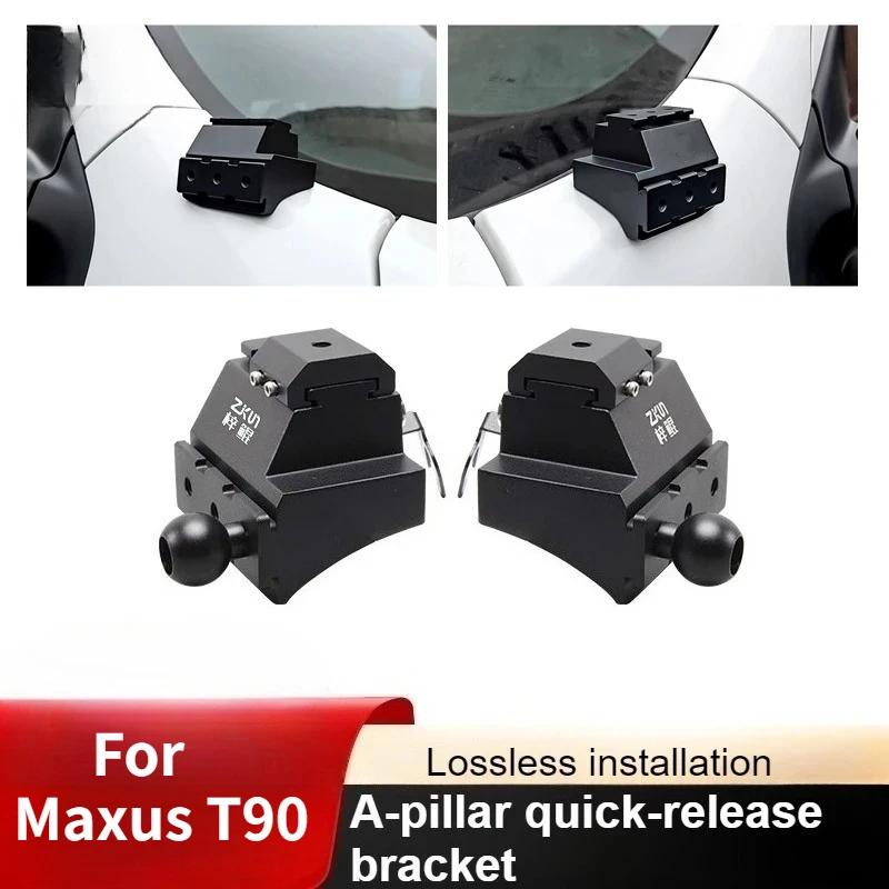 For Maxus T90 A-Pillar Quick-Release Bracket Modification Hood Expansion LED Spotlight Bracket Accessory
For Maxus T90 A-Pillar Quick-Release Bracket Modification Hood Expansion LED Spotlight Bracket Accessory