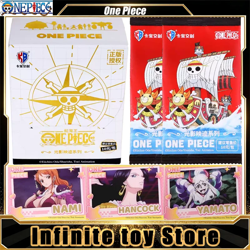KABAO One Piece Card Vol.1 Light Shadow Reflection PVC Polaroid Genuine Anime Trading Cards Mystery Box Set Toys Birthday Gifts
KABAO One Piece Card Vol.1 Light Shadow Reflection PVC Polaroid Genuine Anime Trading Cards Mystery Box Set Toys Birthday Gifts