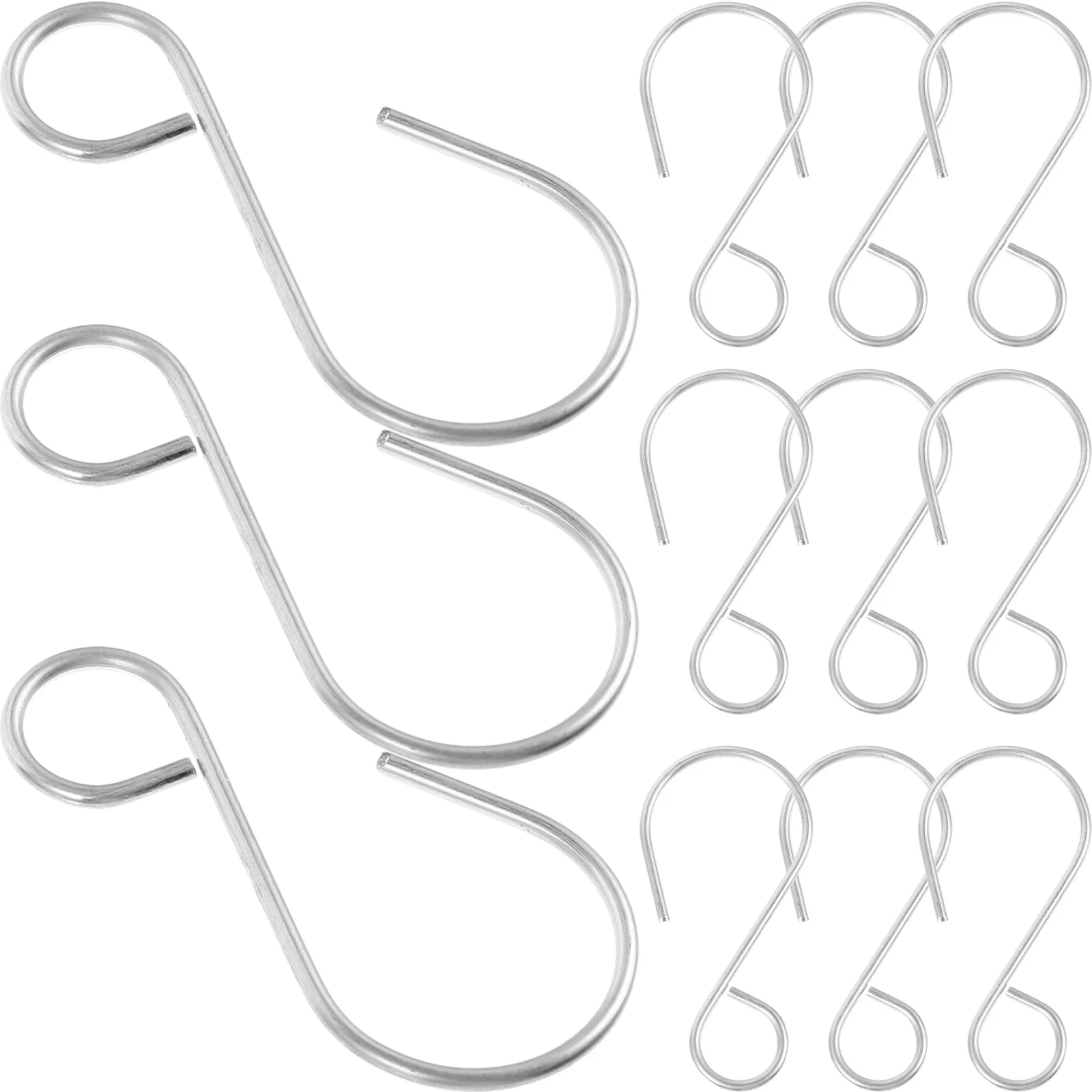 100Pcs S Type Car Seat Cover Hooks Heavy Duty Metal Hangers for Headrest Cover Installation Fastening Replacement Parts
100Pcs S Type Car Seat Cover Hooks Heavy Duty Metal Hangers for Headrest Cover Installation Fastening Replacement Parts
