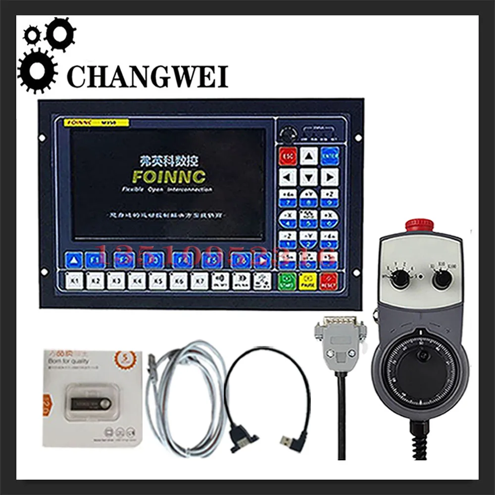 M350 3/4/5 Axis Cnc Engraving Machine Motion Controller With Handwheel 1mhz G Code Support Tool Library Atc For Router Engraving
M350 3/4/5 Axis Cnc Engraving Machine Motion Controller With Handwheel 1mhz G Code Support Tool Library Atc For Router Engraving