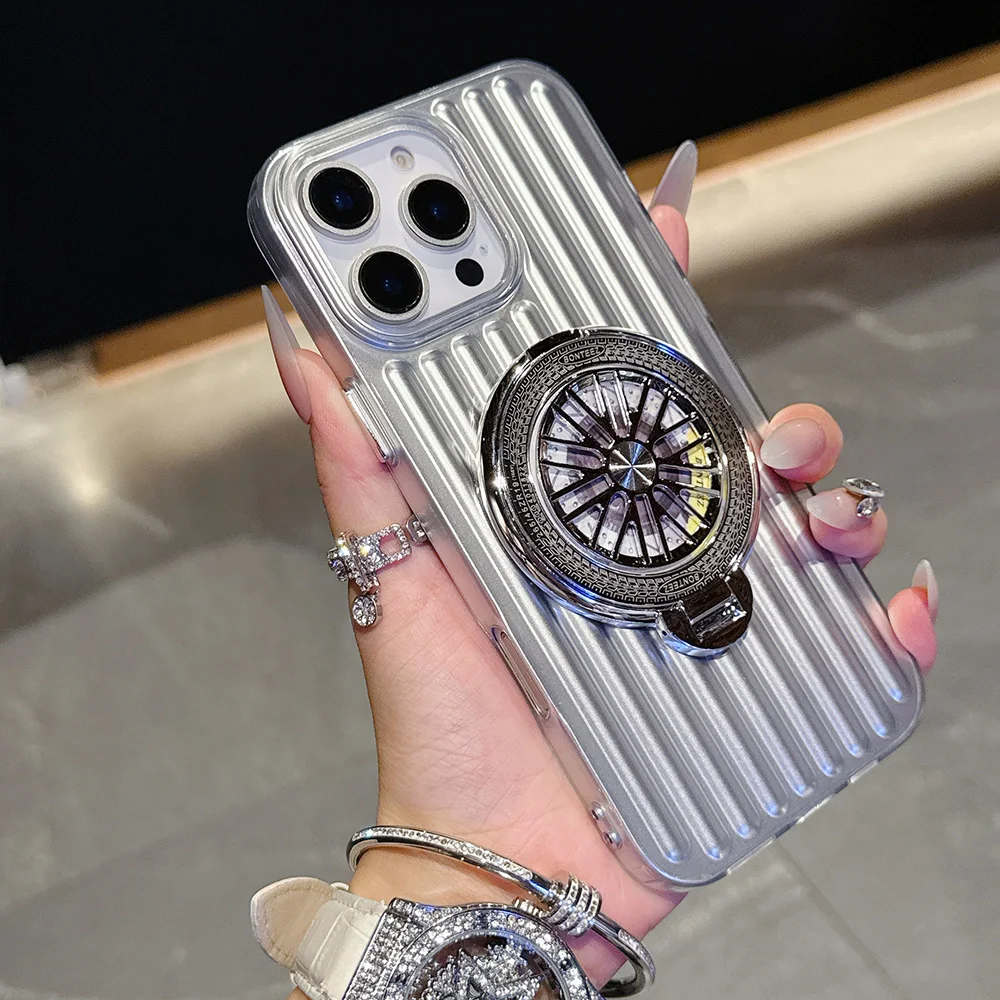 Trendy Gyroscope Stand Built-in Stripe Phone Case For iPhone16 15 14 13 12 11 17ProMax Plus Air Shockproof Water-Resistant Case
Trendy Gyroscope Stand Built-in Stripe Phone Case For iPhone16 15 14 13 12 11 17ProMax Plus Air Shockproof Water-Resistant Case