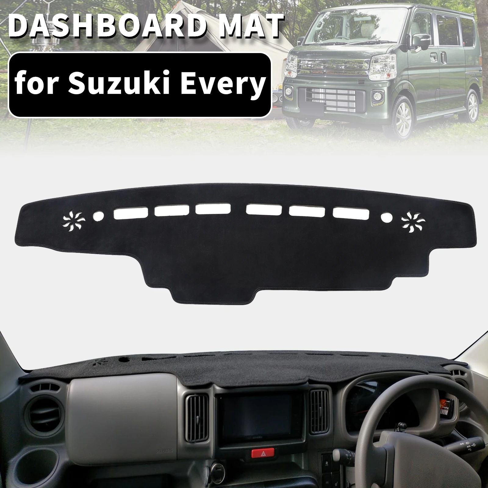 for Suzuki Every Microvan DA17V DA17W Dashmat Dashboard Cover Dash Mat Anti-UV Sun Shade Carpet Pad Car Styling Protector
for Suzuki Every Microvan DA17V DA17W Dashmat Dashboard Cover Dash Mat Anti-UV Sun Shade Carpet Pad Car Styling Protector