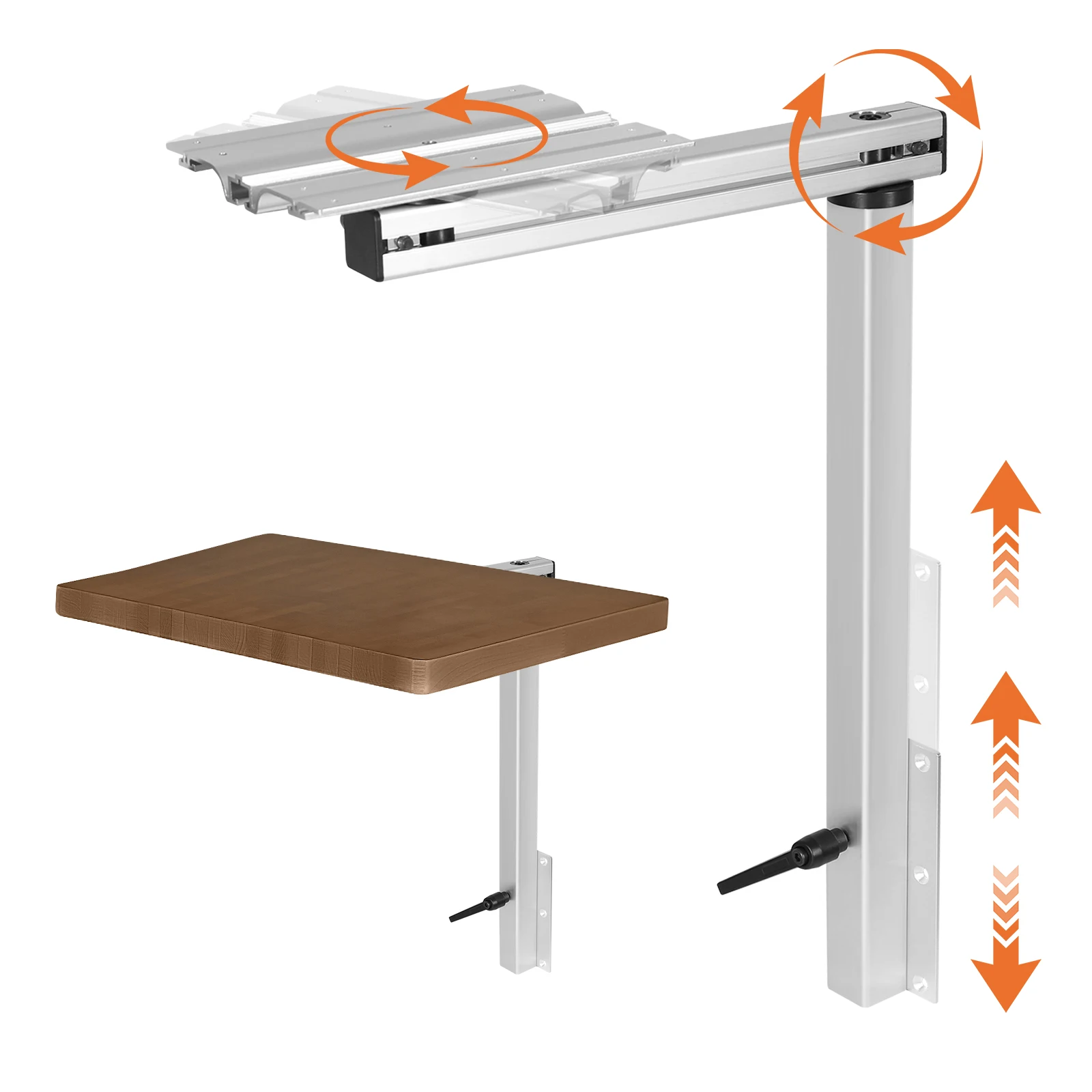 RV Adjustable Table Leg 360 Degree Swivel Aluminum Alloy Removable RV Table Leg Height Adjustable RV Table Leg Bracket for RVs
RV Adjustable Table Leg 360 Degree Swivel Aluminum Alloy Removable RV Table Leg Height Adjustable RV Table Leg Bracket for RVs