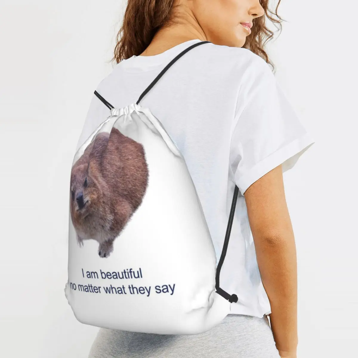Rock Hyrax Photo Dassie Self-Love Vampire Potato Backpacks Casual Drawstring Bags Sundries Bag Book Bags for Man Woman School
Rock Hyrax Photo Dassie Self-Love Vampire Potato Backpacks Casual Drawstring Bags Sundries Bag Book Bags for Man Woman School