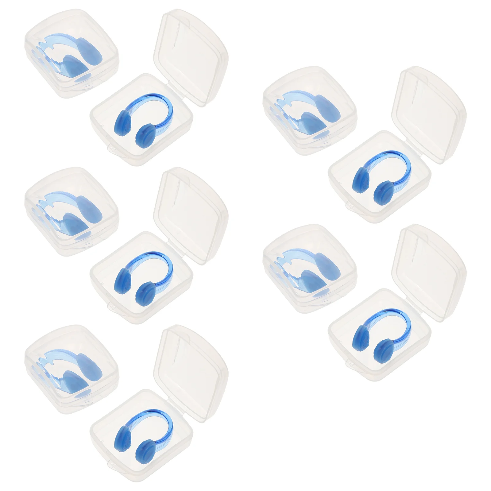 10 Pcs Nose Clip Creative Swimming Major Pool Clamp Anti-Choking Water Blue Silicone Child
10 Pcs Nose Clip Creative Swimming Major Pool Clamp Anti-Choking Water Blue Silicone Child