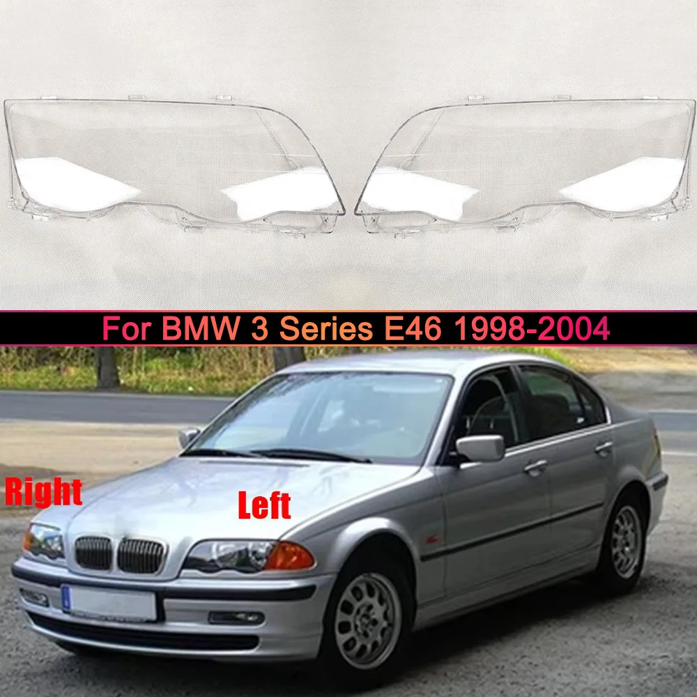 For BMW 3 Series E46 1998-2004 Headlamp Transparent Cover Lamp Shade Headlight Shell Lens Plexiglass Replace Original Lampshade
For BMW 3 Series E46 1998-2004 Headlamp Transparent Cover Lamp Shade Headlight Shell Lens Plexiglass Replace Original Lampshade