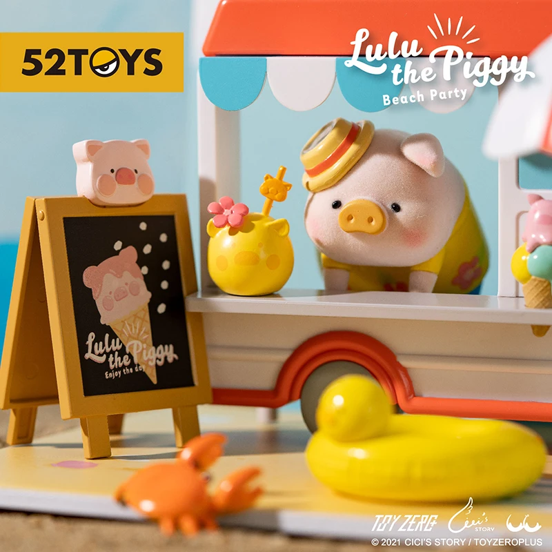 Lulu Pig Summer Sunshine Party Ice Cream Truck Anime Action Figure Guess Bag Ornament Figurines Home Decor Desktop Dolls Model
Lulu Pig Summer Sunshine Party Ice Cream Truck Anime Action Figure Guess Bag Ornament Figurines Home Decor Desktop Dolls Model