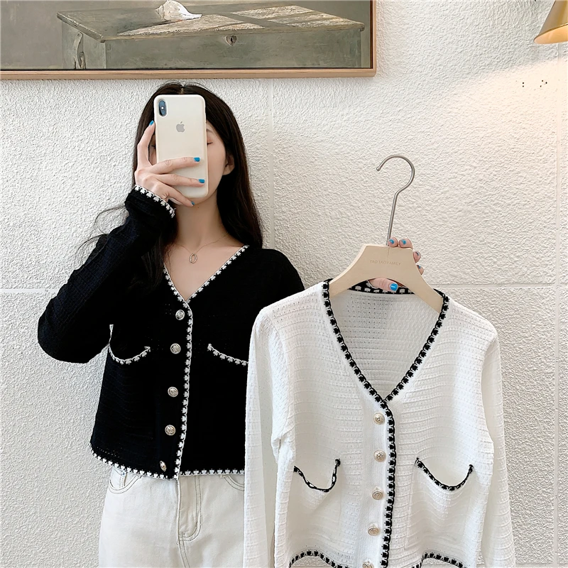 plus Size Women's V-Neck Open Cardigan Long Sleeve Knitted Top Spring Autumn New Style BM Gentle HyunA Trend Loose Fit Korean...
plus Size Women's V-Neck Open Cardigan Long Sleeve Knitted Top Spring Autumn New Style BM Gentle HyunA Trend Loose Fit Korean...