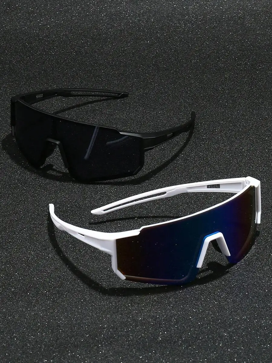 2-Pack Sport Wraparound Sunglasses for Cycling Hiking Outdoor Use UV400 Protection
2-Pack Sport Wraparound Sunglasses for Cycling Hiking Outdoor Use UV400 Protection