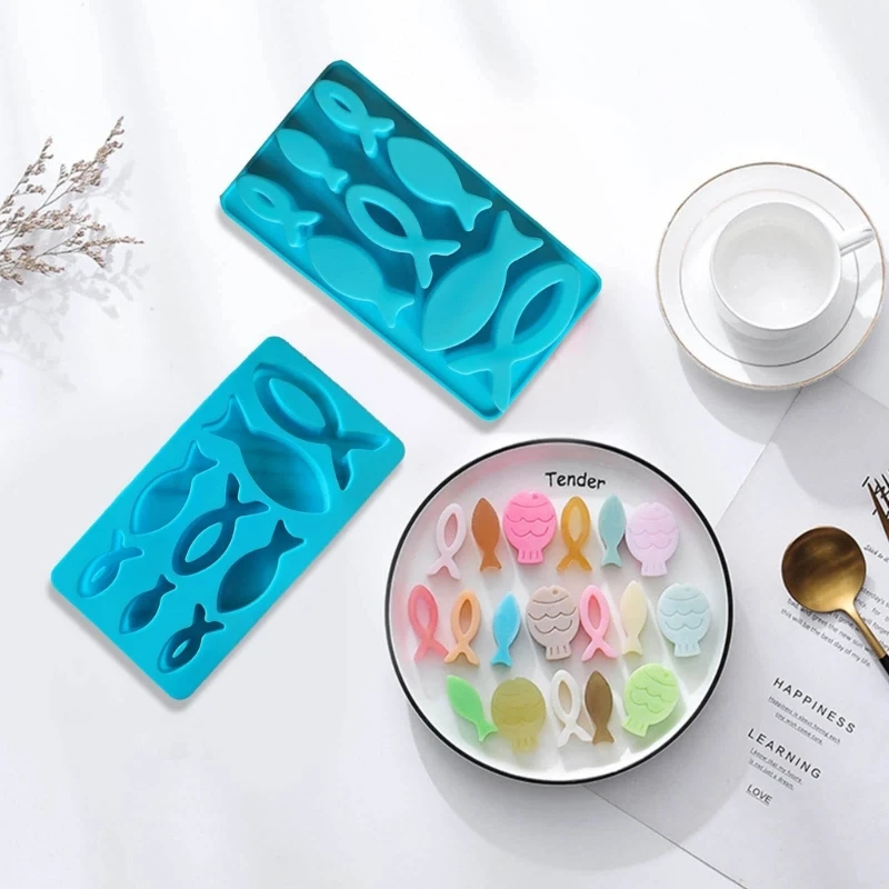 Y1UB Fish Epoxy Resin Mold Plaster Clay Jewelry Pendant Casting Tools Cake Chocolate
Y1UB Fish Epoxy Resin Mold Plaster Clay Jewelry Pendant Casting Tools Cake Chocolate