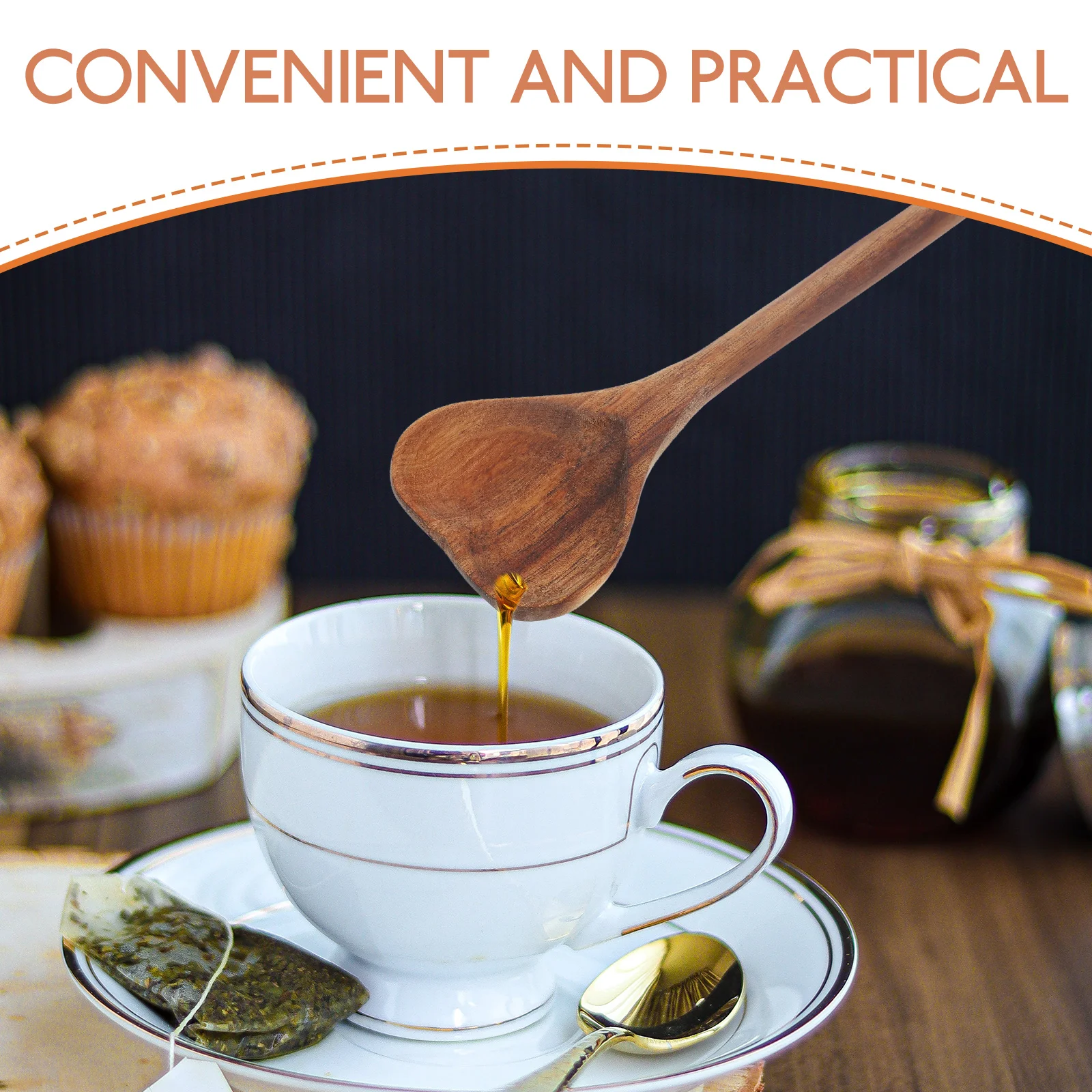 Heart Shape Wooden Spoon Reusable Stirring Dessert Soup Honey Coffee Mixing Scoop Small Kitchen Supplies Wood Spoons For
Heart Shape Wooden Spoon Reusable Stirring Dessert Soup Honey Coffee Mixing Scoop Small Kitchen Supplies Wood Spoons For