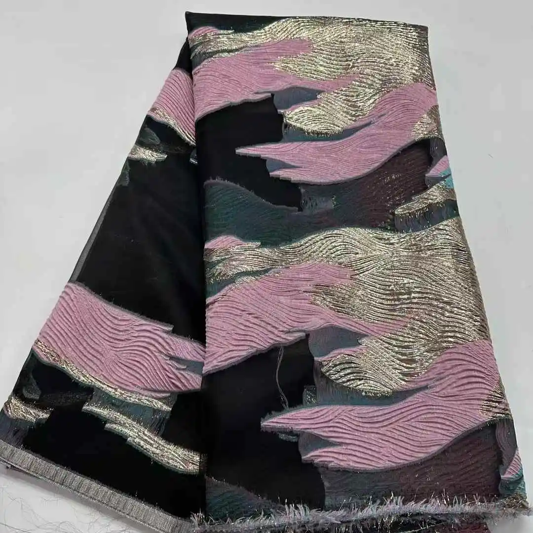 African Brocade Lace Damask Lace Fabrics 2025 High Quality Nigerian Jacquard Lace Fabric French For Sewing Women Party Dresses
African Brocade Lace Damask Lace Fabrics 2025 High Quality Nigerian Jacquard Lace Fabric French For Sewing Women Party Dresses