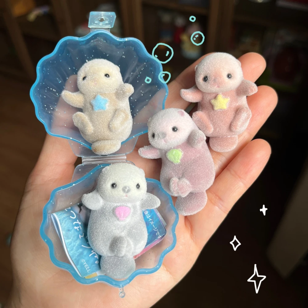Cute Flocked Holding Hands Sea Otter Mini Figures 4 Styles Kawaii Marine Animal Capsule Toys Collectible Desk Ornament Gift
Cute Flocked Holding Hands Sea Otter Mini Figures 4 Styles Kawaii Marine Animal Capsule Toys Collectible Desk Ornament Gift