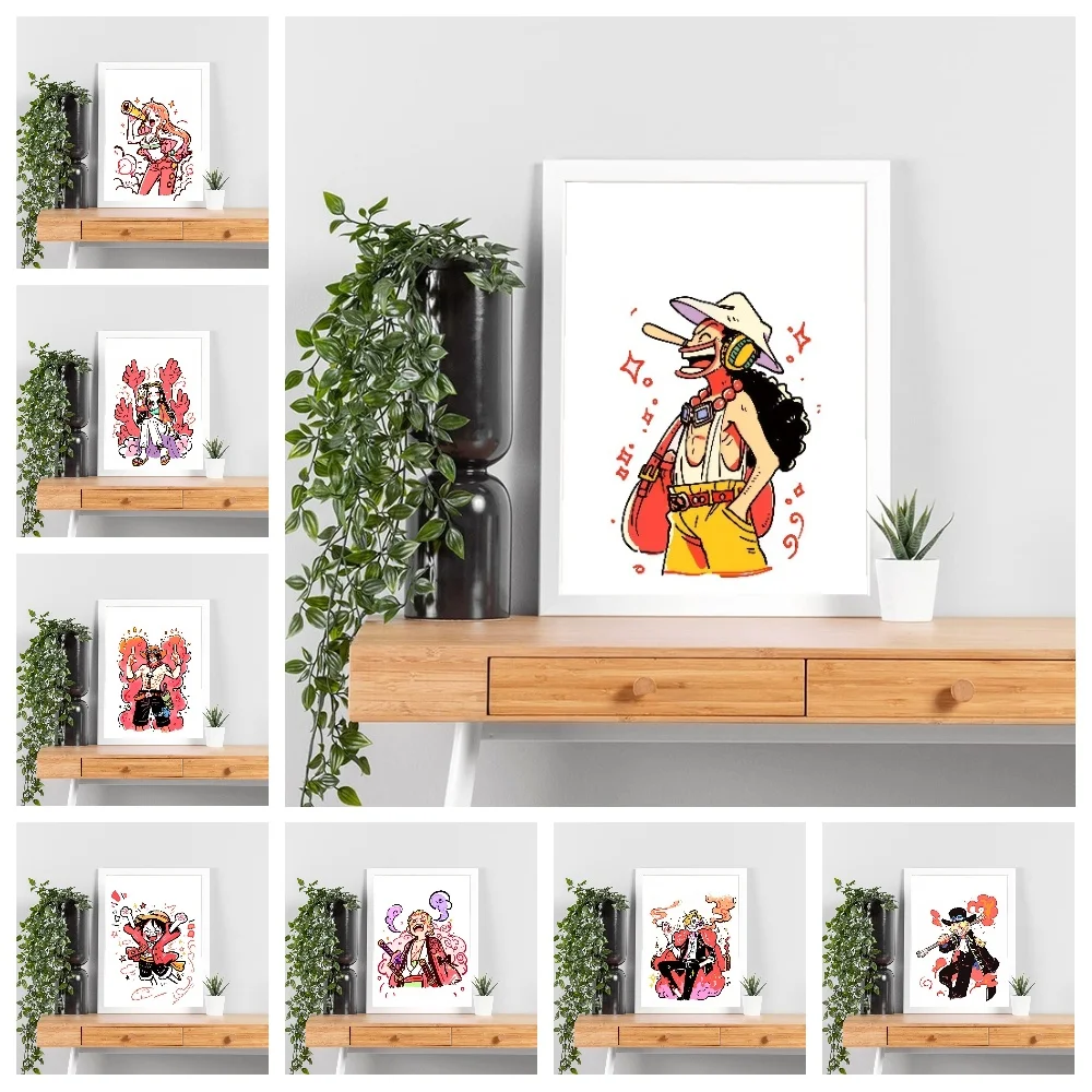 Cartoon One Piece Cartoon Characters Luffy Style Art Pictures Living Room Corridor Decoration Cafe Canvas Painting Poster Wall
Cartoon One Piece Cartoon Characters Luffy Style Art Pictures Living Room Corridor Decoration Cafe Canvas Painting Poster Wall