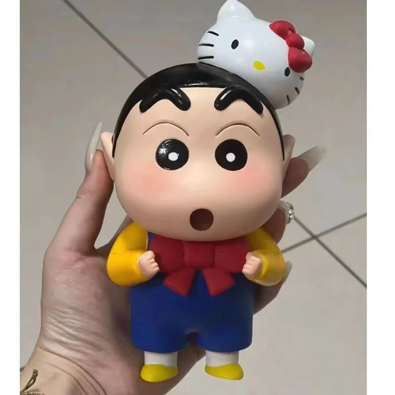 17,5 см Crayon Shin-Chan милые фигурки Kt Shinnosuke, фигурки модели Shinchananime, фигурки украшения-игрушки Коллекционные детские подарки
17,5 см Crayon Shin-Chan милые фигурки Kt Shinnosuke, фигурки модели Shinchananime, фигурки украшения-игрушки Коллекционные детские подарки