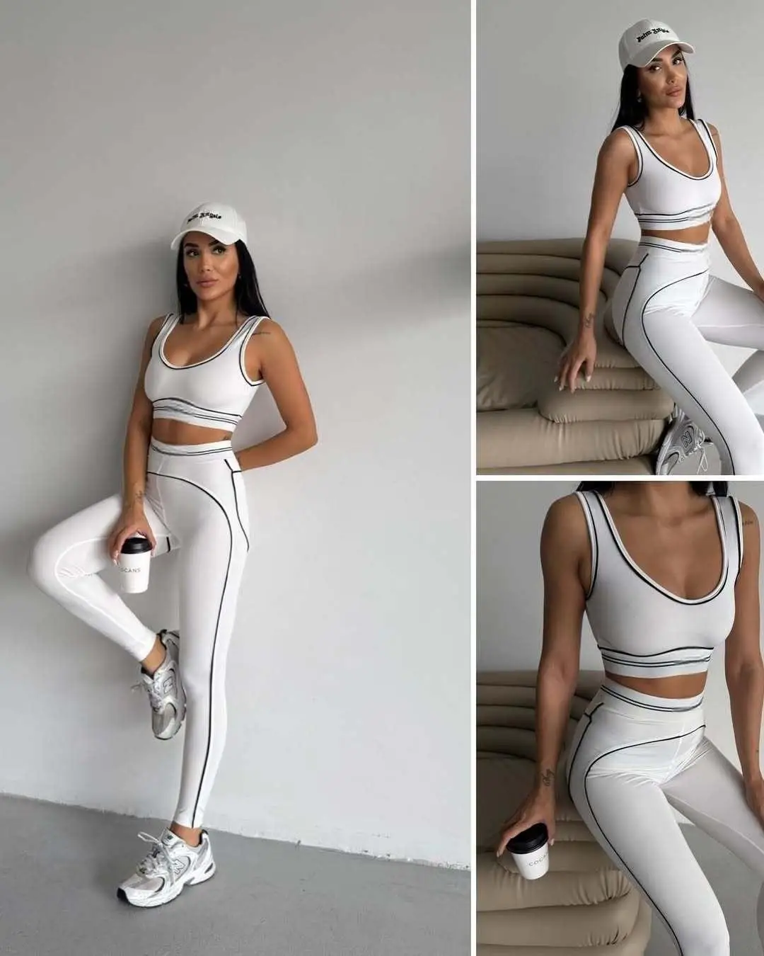 Женская спортивная одежда, летние комплекты для фитнеса, тренажерного зала, йоги, комплект из двух предметов, бюстгальтер, укороченный топ и леггинсы с высокой талией, спортивная одежда, комплект для тренировок 
Женская спортивная одежда, летние комплекты для фитнеса, тренажерного зала, йоги, комплект из двух предметов, бюстгальтер, укороченный топ и леггинсы с высокой талией, спортивная одежда, комплект для тренировок