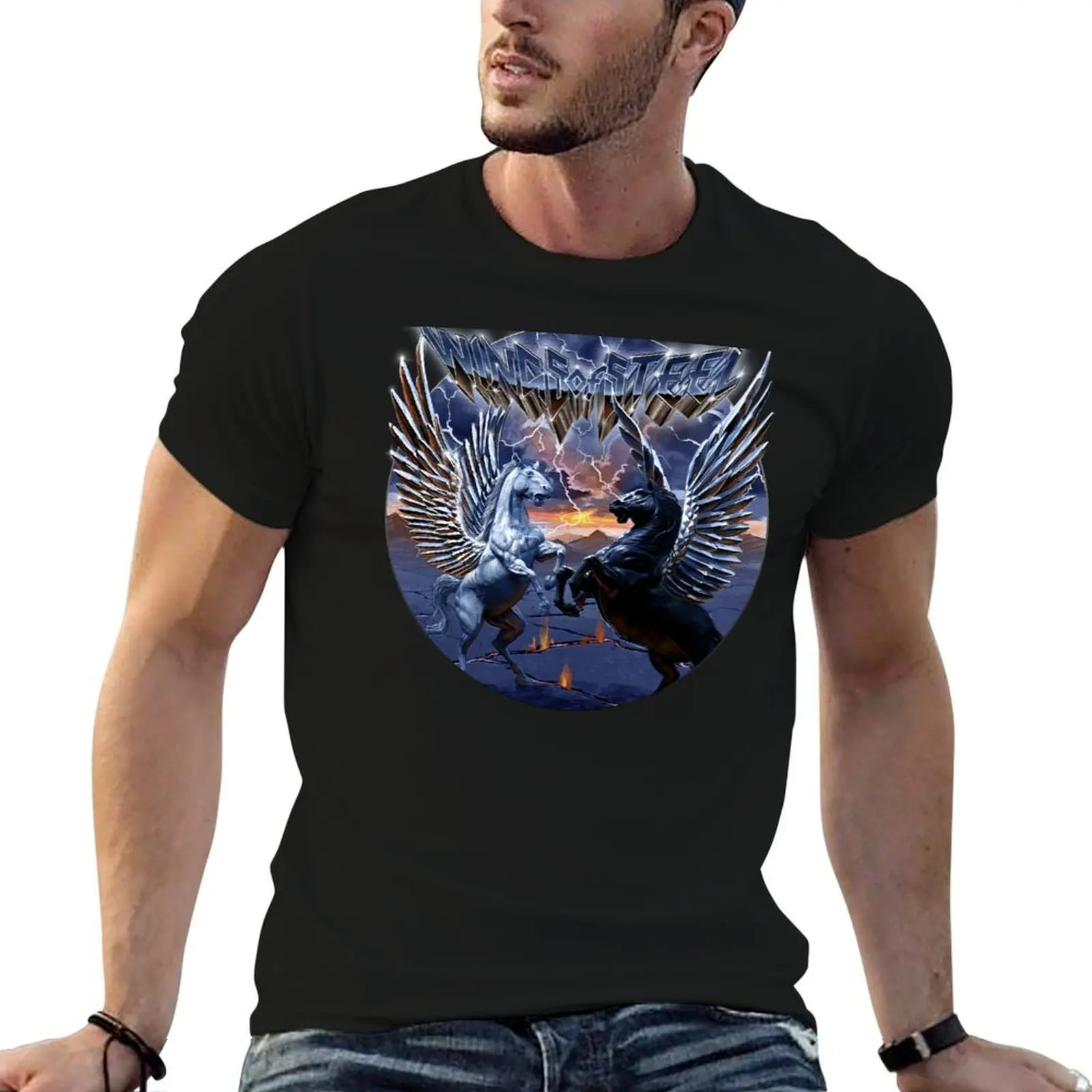 Wings of Steel EP Cover T-Shirt man t shirt summer t shirts for man graphic funny t shirt men 100% cotton luxury brand T-shirt
Wings of Steel EP Cover T-Shirt man t shirt summer t shirts for man graphic funny t shirt men 100% cotton luxury brand T-shirt