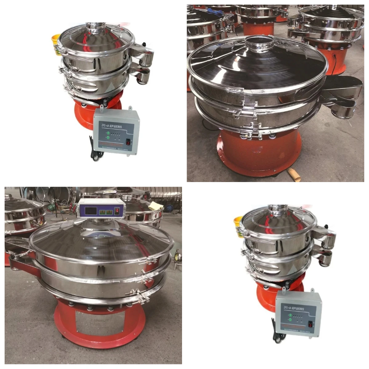 1000 Ultrasonic Vibrating Screen (Metal Material) with Positive & Reverse Rotation Automatic Function
1000 Ultrasonic Vibrating Screen (Metal Material) with Positive & Reverse Rotation Automatic Function