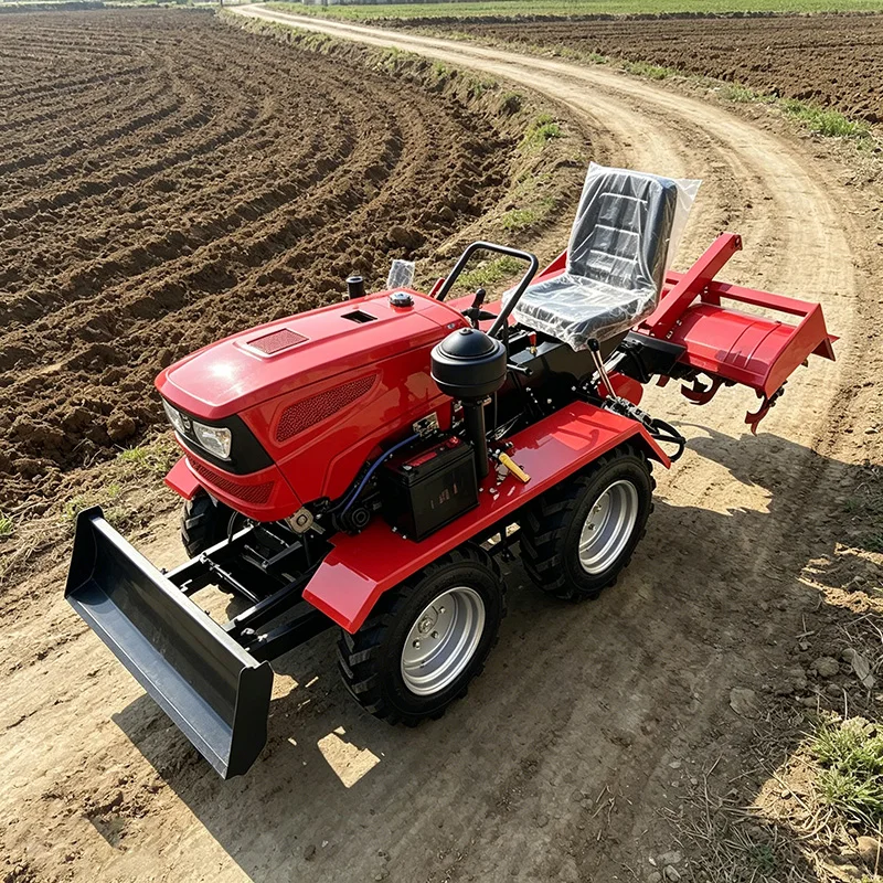 Customized Best‑selling Wheeled Tractor Rotary Tiller, High‑efficiency Four‑Wheel Cultivator, Farm Deep‑Tilling Machine
Customized Best‑selling Wheeled Tractor Rotary Tiller, High‑efficiency Four‑Wheel Cultivator, Farm Deep‑Tilling Machine