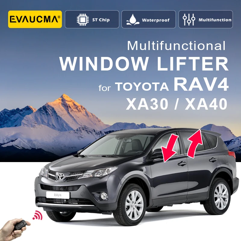 Car Window Lifter Closer For TOYOTA RAV4 XA30 XA40 Remote Control Four Window Lift Close & Open Closing Kit Module Accessories
Car Window Lifter Closer For TOYOTA RAV4 XA30 XA40 Remote Control Four Window Lift Close & Open Closing Kit Module Accessories
