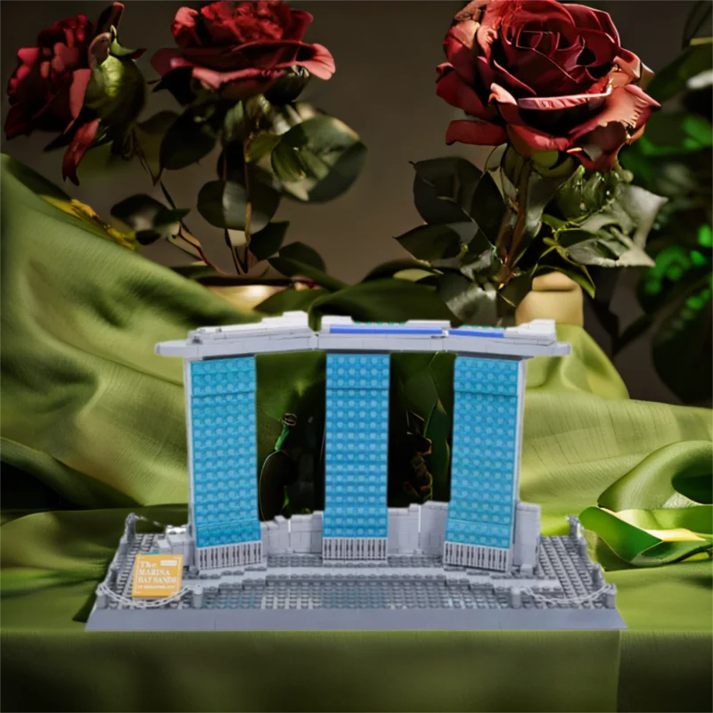 Modern Architecture Singapore Luxurious Hotel Marina Bay Sands Building Block Model Construction Bricks Educational Toy For Gift
Modern Architecture Singapore Luxurious Hotel Marina Bay Sands Building Block Model Construction Bricks Educational Toy For Gift