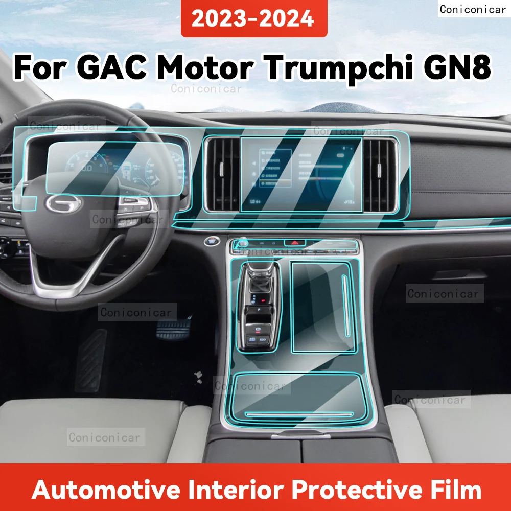 TPU For GAC Motor Trumpchi GN8 2023 2024 Transparent Protective Film Car Interior Central Control Navigation Panel Accessories
TPU For GAC Motor Trumpchi GN8 2023 2024 Transparent Protective Film Car Interior Central Control Navigation Panel Accessories