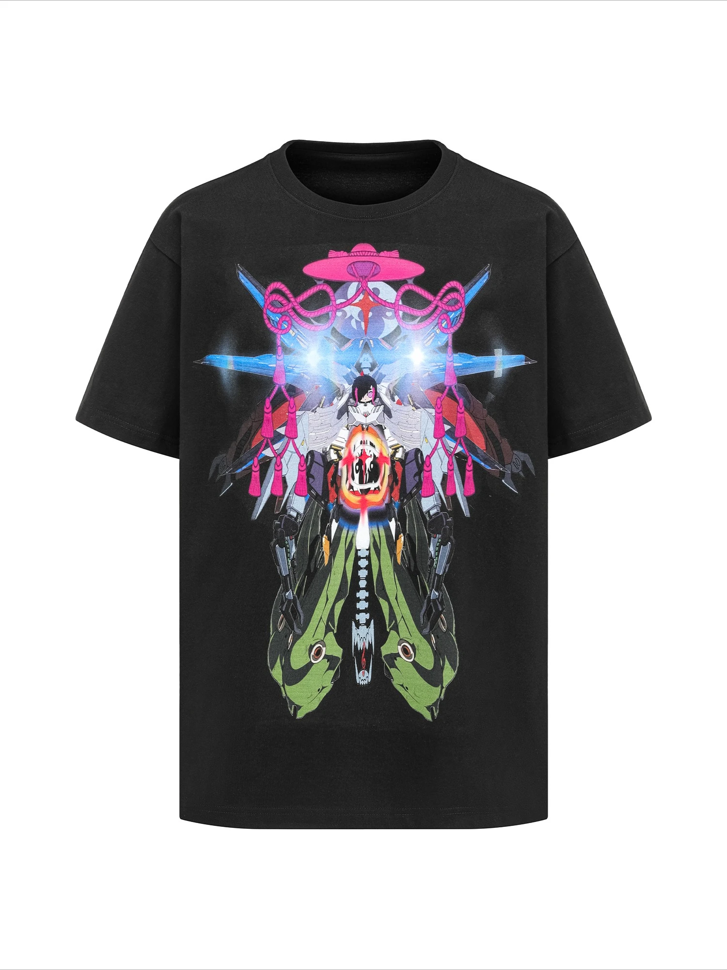 Gundam Man Black Printed Short Sleeve Breathable Sweat-absorbing Oversized Fashion Versatile European and American Style
Gundam Man Black Printed Short Sleeve Breathable Sweat-absorbing Oversized Fashion Versatile European and American Style