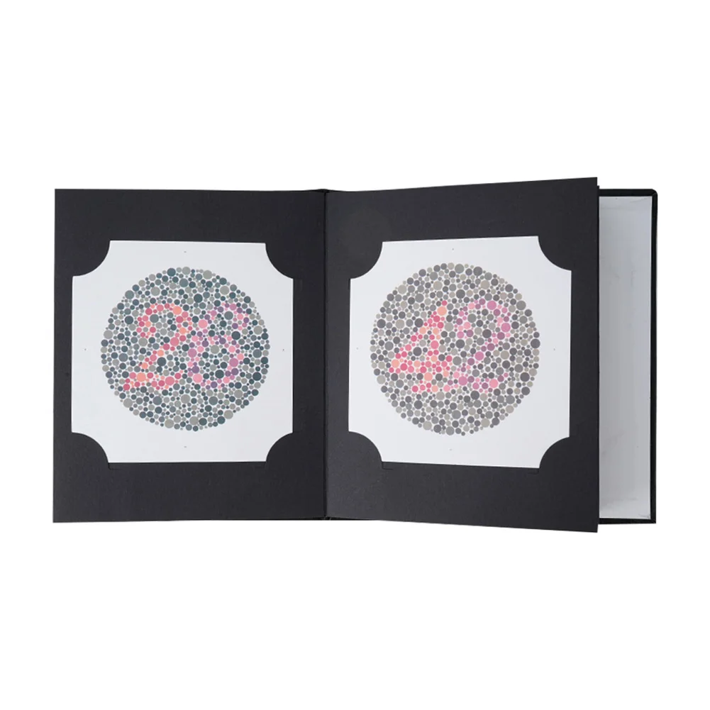 Diagnostic Plates Ishihara Test Book For School Screening Paper Material Four Special Plates Complete And Incomplete Forms
Diagnostic Plates Ishihara Test Book For School Screening Paper Material Four Special Plates Complete And Incomplete Forms
