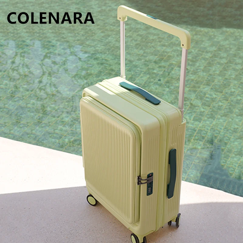 COLENARA Luggage New Boarding Box 20 Inches Trolley Case 24" Strong Durable Password Box Universal Wheel Rolling Suitcase
COLENARA Luggage New Boarding Box 20 Inches Trolley Case 24" Strong Durable Password Box Universal Wheel Rolling Suitcase