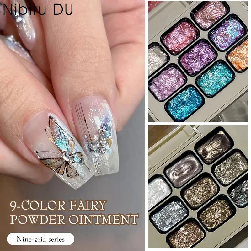 Summer 9-Color Nail Gel Powder Cream Nail Art Set Metallic Shiny Polish Retro Oil Painting Style DIY Nail Art Manicure Kit
Summer 9-Color Nail Gel Powder Cream Nail Art Set Metallic Shiny Polish Retro Oil Painting Style DIY Nail Art Manicure Kit