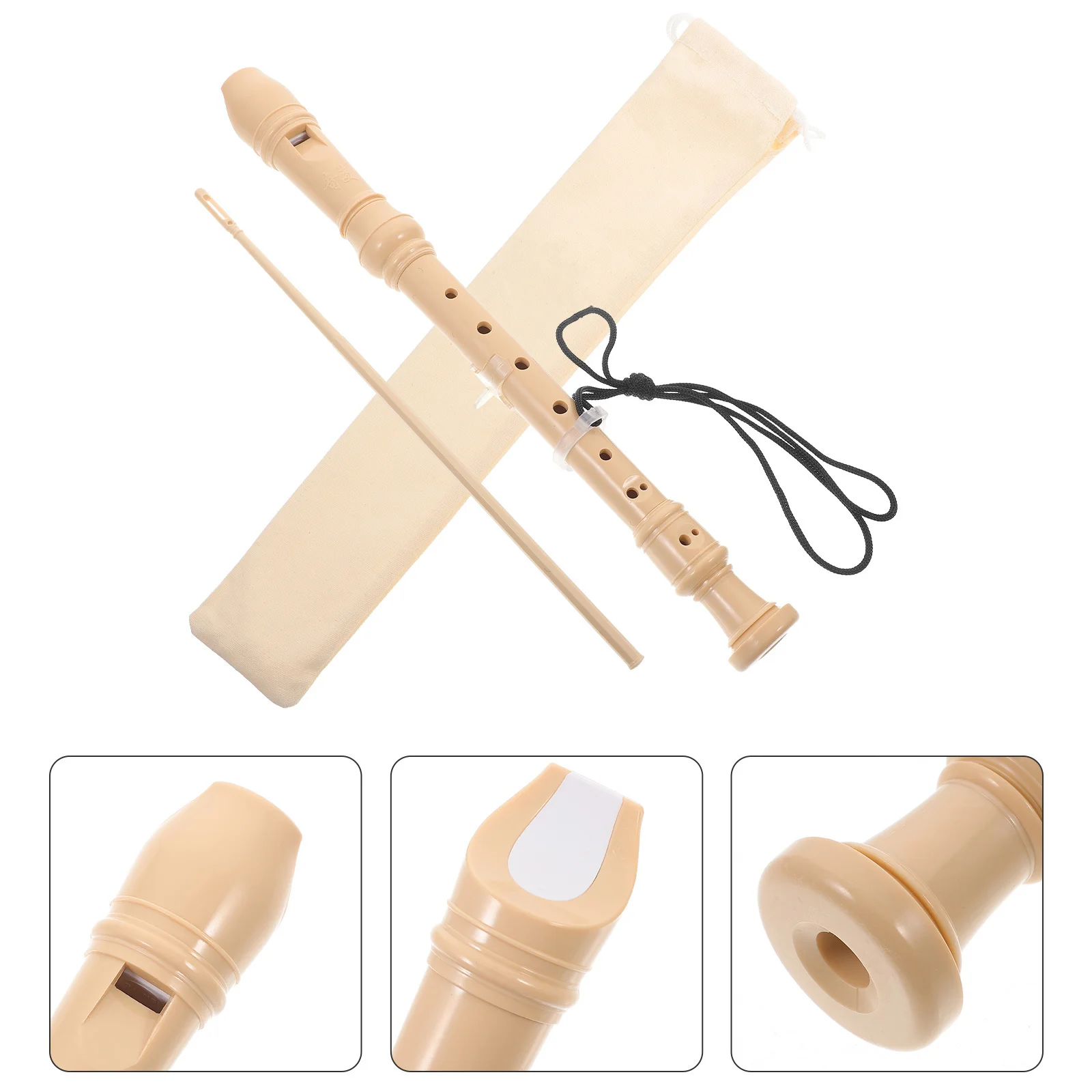 1Set 8-Hole Clarinet Kids Beginner Practice Professional Plastic Clarinet Accurate Pitch Education Early Music Instrument
1Set 8-Hole Clarinet Kids Beginner Practice Professional Plastic Clarinet Accurate Pitch Education Early Music Instrument