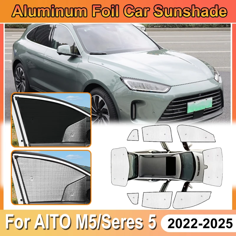 For AITO M5 Accessories Seres 5 2022 2023 2024 2025 Car Aluminum Foil Windshield SunShade Covers UV Protector BaffleAccessorios
For AITO M5 Accessories Seres 5 2022 2023 2024 2025 Car Aluminum Foil Windshield SunShade Covers UV Protector BaffleAccessorios