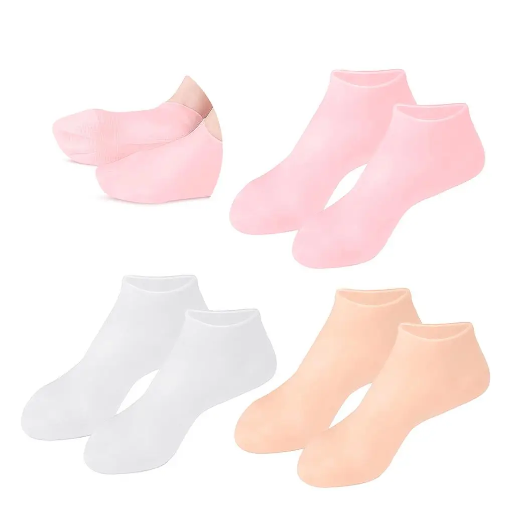3 Pairs Silicone Gel Moisturizing Socks Foot SPA Pedicure Anti-Drying Sock Heel Protector Foot Care Tool Woman
3 Pairs Silicone Gel Moisturizing Socks Foot SPA Pedicure Anti-Drying Sock Heel Protector Foot Care Tool Woman