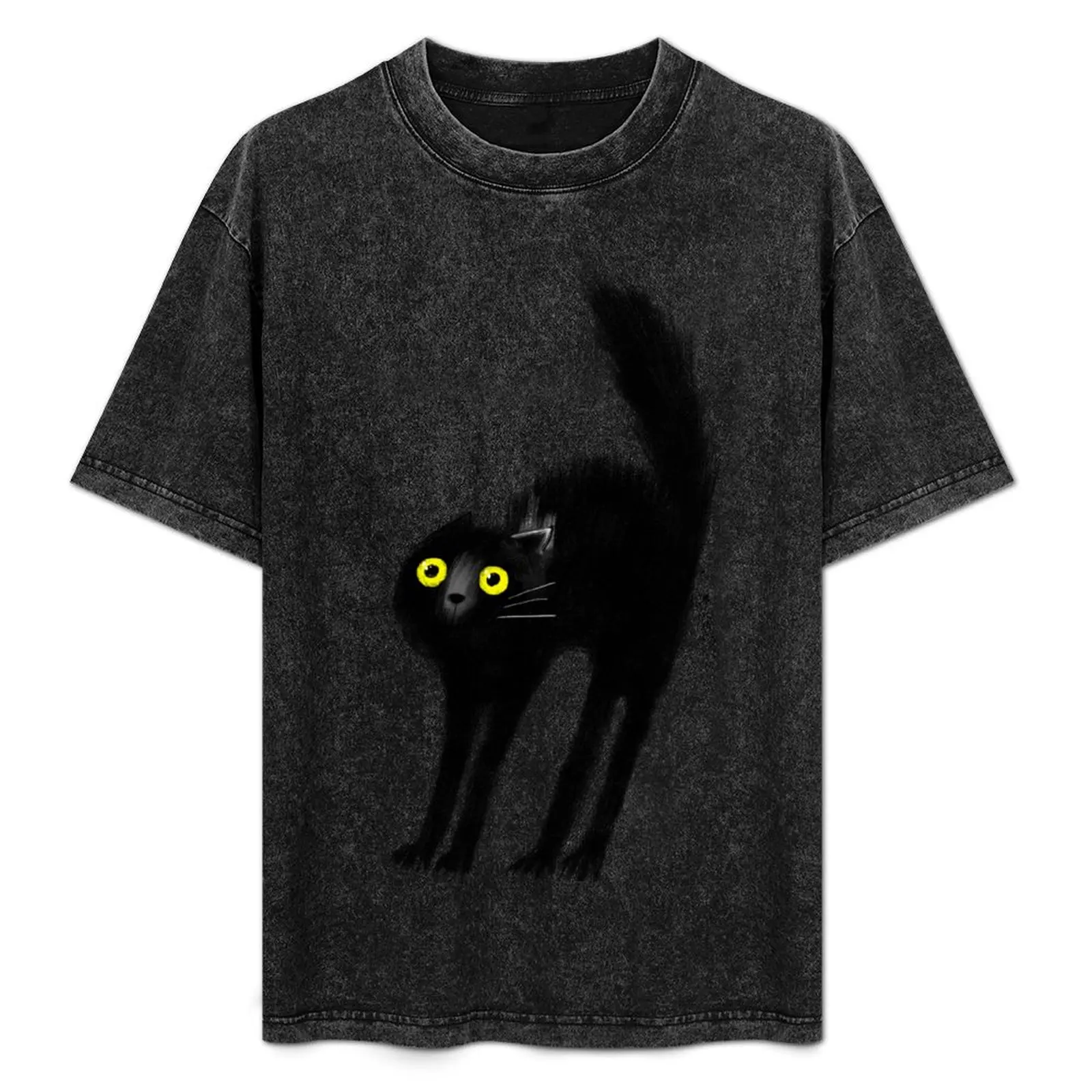 black cat T-Shirt Large Size Soft Cotton T-Shirt
black cat T-Shirt Large Size Soft Cotton T-Shirt