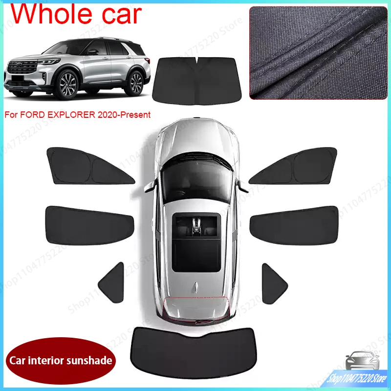 Car Black Window Privacy Sunshade For Ford Explorer 2014-Present Anti-UV Heat Insulation Protect Cover Auto Interior Accessories
Car Black Window Privacy Sunshade For Ford Explorer 2014-Present Anti-UV Heat Insulation Protect Cover Auto Interior Accessories