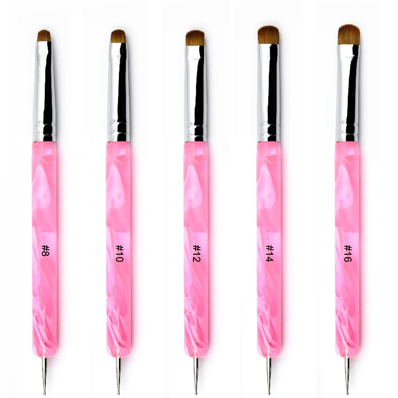 5pcs French Nail Art Brush Dual End Nail Art Dotting Pen Acrylic Drawing Rhinestone Gel Painting Manicure Tool 8-16
5pcs French Nail Art Brush Dual End Nail Art Dotting Pen Acrylic Drawing Rhinestone Gel Painting Manicure Tool 8-16