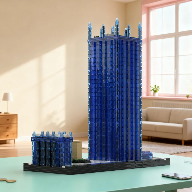 2368pcs MOC PPG Place at 1 650th Scale Architecture Model Building blocks Architecture toys Christmas gifts Education Kids DIY
2368pcs MOC PPG Place at 1 650th Scale Architecture Model Building blocks Architecture toys Christmas gifts Education Kids DIY