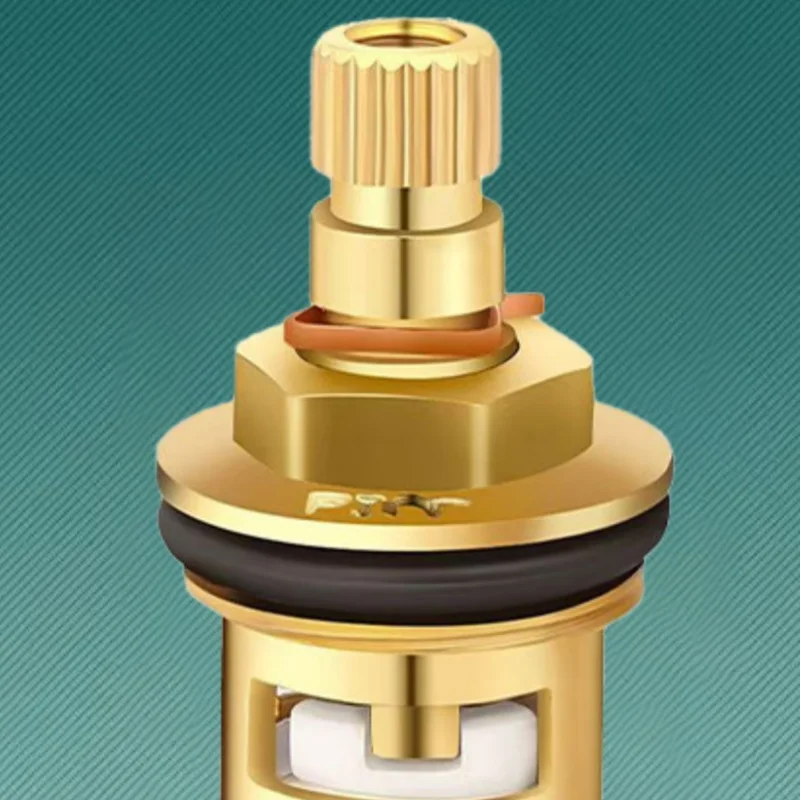 Replacement Tap Valves Easy Installation Universal Brass Ceramic Disc Faucet Stem Cartridge Tap Valves for Bathroom And Kitchen
Replacement Tap Valves Easy Installation Universal Brass Ceramic Disc Faucet Stem Cartridge Tap Valves for Bathroom And Kitchen