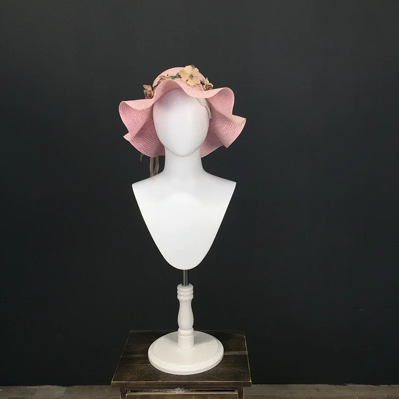 Matt White Fiberglass Female Abstract Egghead Mannequin Head Form with Wood Stand for Wig Hat Display
Matt White Fiberglass Female Abstract Egghead Mannequin Head Form with Wood Stand for Wig Hat Display